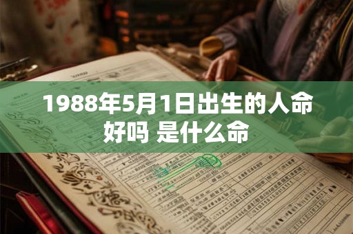 1988年5月1日出生的人命好吗 是什么命
