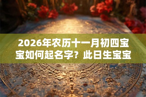 2026年农历十一月初四宝宝如何起名字?此日生宝宝好命吗? 2026年农历十一月初四宝宝如何起名字?此日生宝宝好命吗?