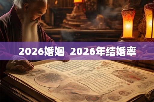 2026婚姻  2026年结婚率