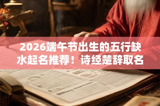 2026端午节出生的五行缺水起名推荐!诗经楚辞取名精选 2026端午节出生的五行缺水起名推荐!诗经楚辞取名精选