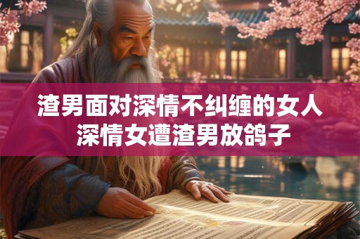 渣男面对深情不纠缠的女人 深情女遭渣男放鸽子 渣男面对深情不纠缠的女人 深情女遭渣男放鸽子