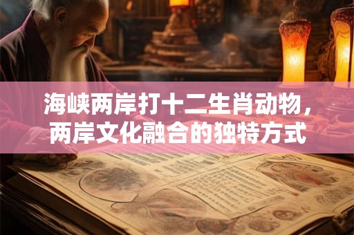 海峡两岸打十二生肖动物，两岸文化融合的独特方式