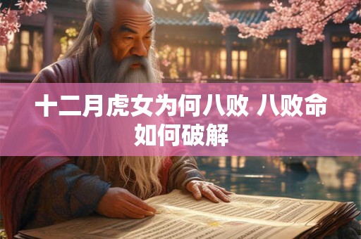 十二月虎女为何八败 八败命如何破解