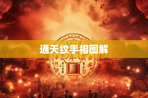 通天纹手相图解
