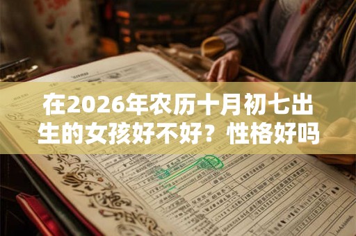 在2026年农历十月初七出生的女孩好不好？性格好吗？