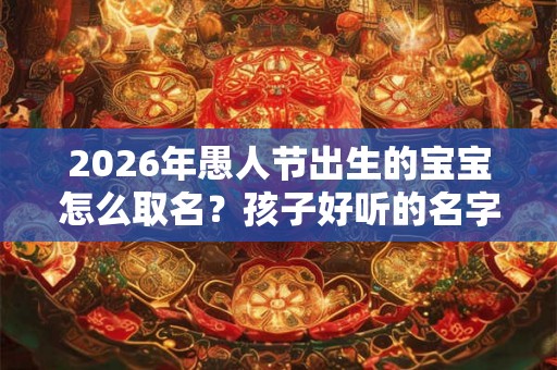 2026年愚人节出生的宝宝怎么取名？孩子好听的名字推荐