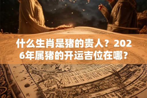 什么生肖是猪的贵人？2026年属猪的开运吉位在哪？