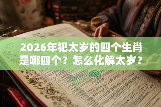 2026年犯太岁的四个生肖是哪四个?怎么化解太岁? 2026年犯太岁的四个生肖是哪四个?怎么化解太岁?