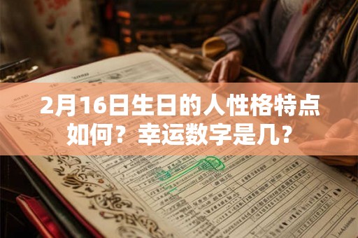 2月16日生日的人性格特点如何？幸运数字是几？