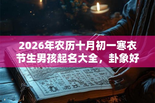 2026年农历十月初一寒衣节生男孩起名大全,卦象好不好? 2026年农历十月初一寒衣节生男孩起名大全,卦象好不好?