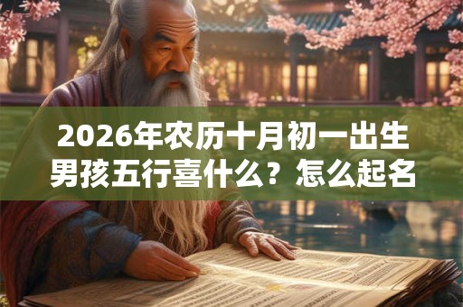 2026年农历十月初一出生男孩五行喜什么？怎么起名？