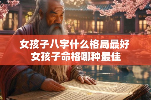 女孩子八字什么格局最好 女孩子命格哪种最佳
