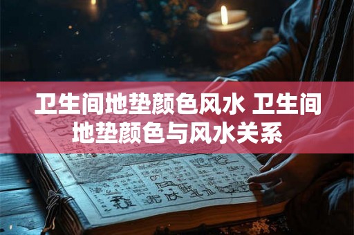 卫生间地垫颜色风水 卫生间地垫颜色与风水关系 卫生间地垫颜色风水 卫生间地垫颜色与风水关系