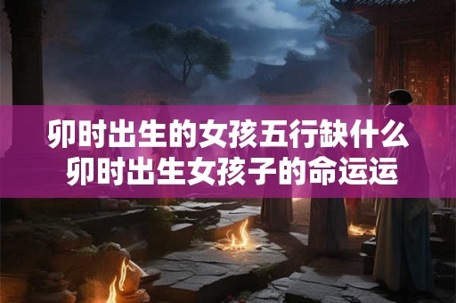 卯时出生的女孩五行缺什么 卯时出生女孩子的命运运势