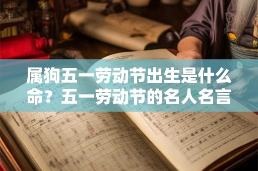属狗五一劳动节出生是什么命?五一劳动节的名人名言 属狗五一劳动节出生是什么命?五一劳动节的名人名言
