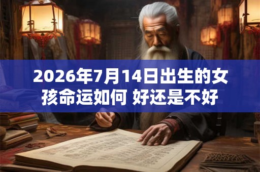 2026年7月14日出生的女孩命运如何 好还是不好