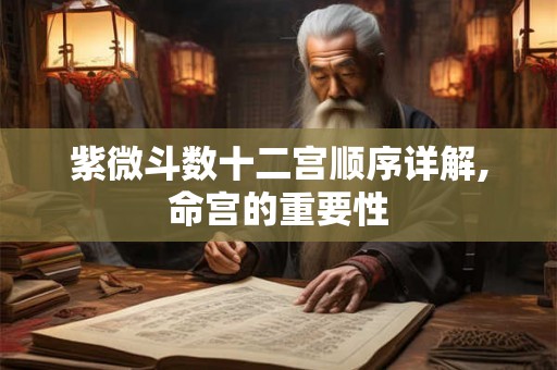紫微斗数十二宫顺序详解,命宫的重要性 紫微斗数十二宫顺序详解,命宫的重要性