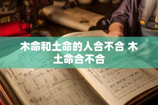 木命和土命的人合不合 木土命合不合
