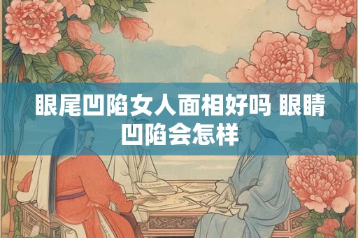 眼尾凹陷女人面相好吗 眼睛凹陷会怎样