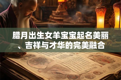 腊月出生女羊宝宝起名美丽、吉祥与才华的完美融合 腊月出生女羊宝宝起名美丽、吉祥与才华的完美融合