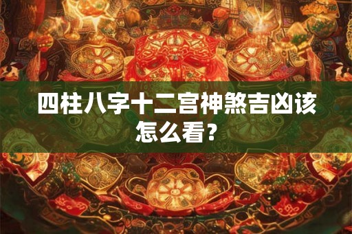 四柱八字十二宫神煞吉凶该怎么看？