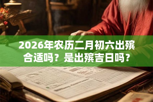 2026年农历二月初六出殡合适吗？是出殡吉日吗？