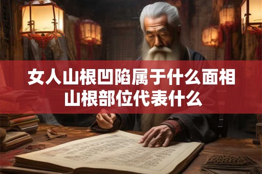 女人山根凹陷属于什么面相 山根部位代表什么