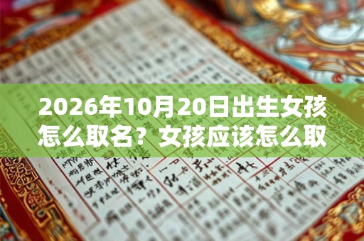 2026年10月20日出生女孩怎么取名？女孩应该怎么取名？