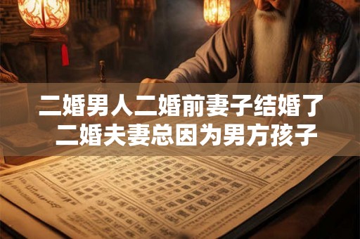 二婚男人二婚前妻子结婚了  二婚夫妻总因为男方孩子吵架