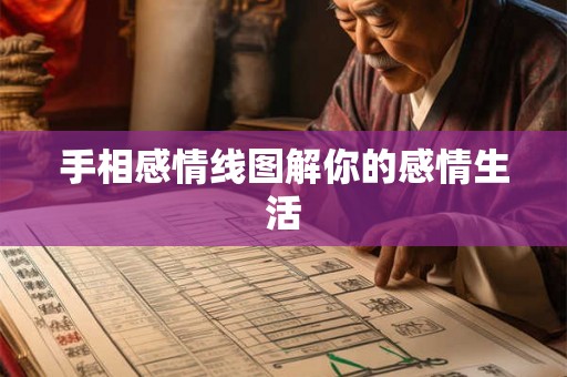 手相感情线图解你的感情生活