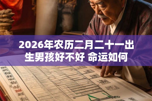 2026年农历二月二十一出生男孩好不好 命运如何