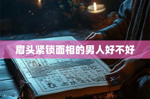 眉头紧锁面相的男人好不好