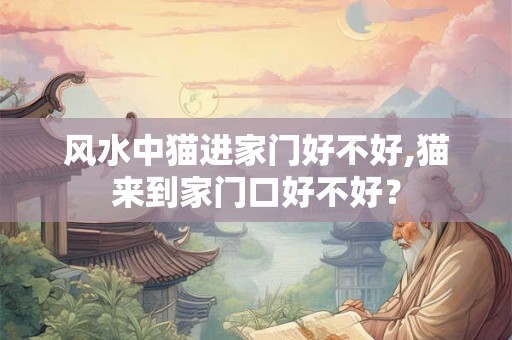 风水中猫进家门好不好,猫来到家门口好不好？