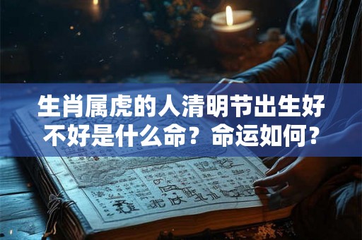 生肖属虎的人清明节出生好不好是什么命?命运如何? 生肖属虎的人清明节出生好不好是什么命?命运如何?