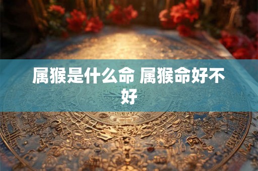 属猴是什么命 属猴命好不好