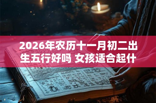 2026年农历十一月初二出生五行好吗 女孩适合起什么有寓意的名字