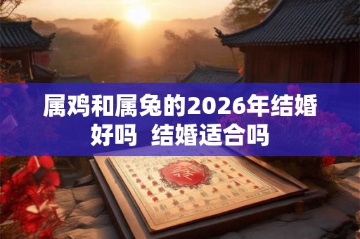 属鸡和属兔的2026年结婚好吗 结婚适合吗 属鸡和属兔的2026年结婚好吗 结婚适合吗