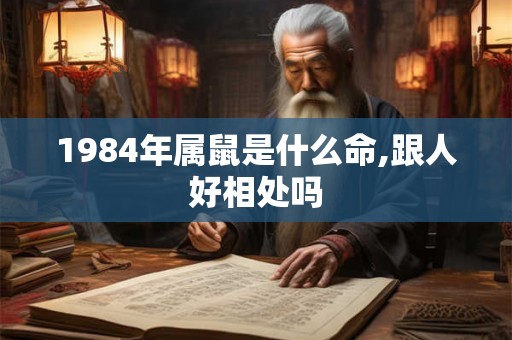 1984年属鼠是什么命,跟人好相处吗
