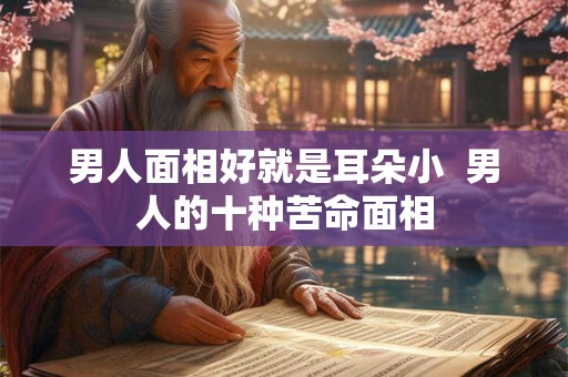 男人面相好就是耳朵小 男人的十种苦命面相 男人面相好就是耳朵小 男人的十种苦命面相