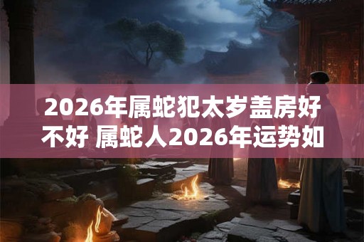 2026年属蛇犯太岁盖房好不好 属蛇人2026年运势如何 2026年属蛇犯太岁盖房好不好 属蛇人2026年运势如何
