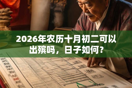 2026年农历十月初二可以出殡吗,日子如何? 2026年农历十月初二可以出殡吗,日子如何?