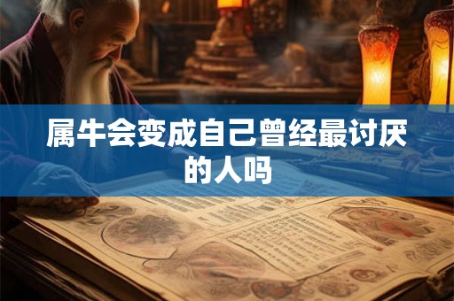 属牛会变成自己曾经最讨厌的人吗 属牛会变成自己曾经最讨厌的人吗