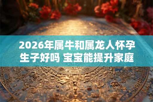 2026年属牛和属龙人怀孕生子好吗 宝宝能提升家庭运势