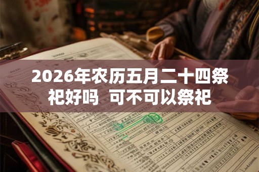 2026年农历五月二十四祭祀好吗  可不可以祭祀