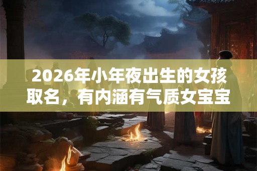 2026年小年夜出生的女孩取名，有内涵有气质女宝宝名字