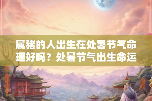 属猪的人出生在处暑节气命理好吗？处暑节气出生命运解析