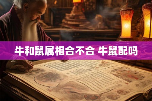 牛和鼠属相合不合 牛鼠配吗
