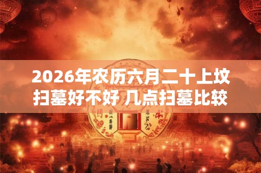 2026年农历六月二十上坟扫墓好不好 几点扫墓比较合适