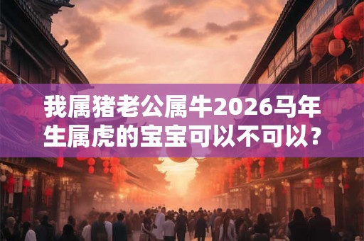 我属猪老公属牛2026马年生属虎的宝宝可以不可以？