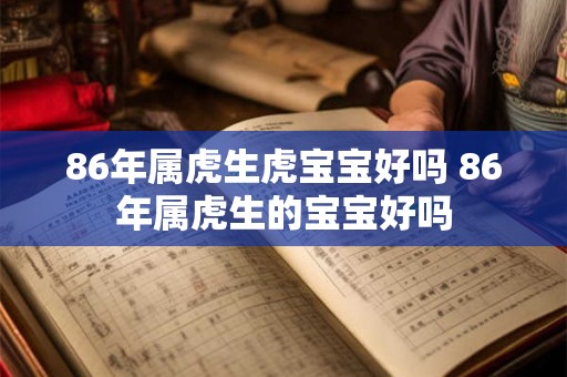 86年属虎生虎宝宝好吗 86年属虎生的宝宝好吗 86年属虎生虎宝宝好吗 86年属虎生的宝宝好吗